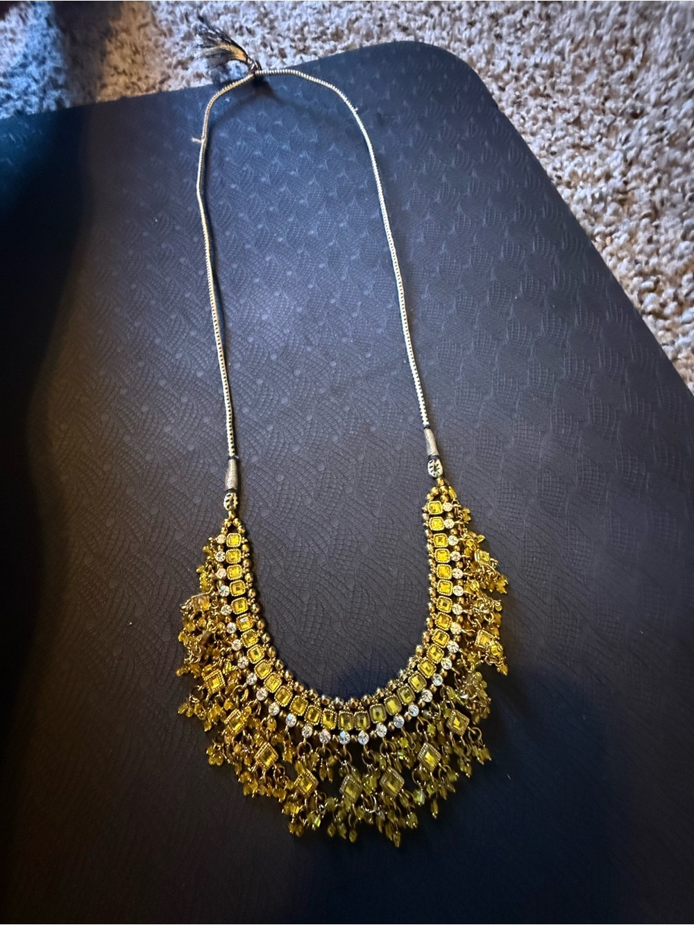 Gold-Tone Statement Fringe Necklace - Women Jewelry 9